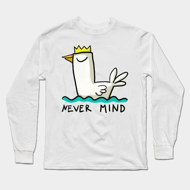 Nevermind Long Sleeve T-Shirt by ThomaeArt